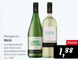 KONSUM Weingenuss wein Angebot