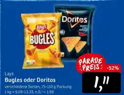 KONSUM Lays bugles oder doritos Angebot