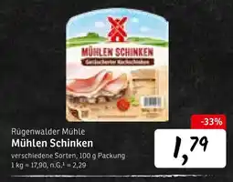 KONSUM Rügenwalder mühle mühlen schinken Angebot