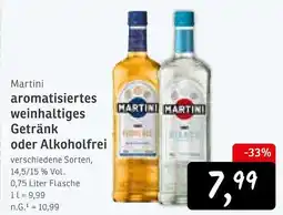 KONSUM Martini aromatisiertes weinhaltiges getränk Angebot