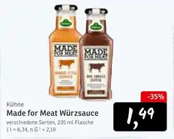 KONSUM Kühne made for meat würzsauce Angebot