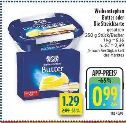 diska Weihenstephan butter Angebot