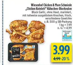 diska Wiesenhof chicken & more schmiede chicken kotelett Angebot