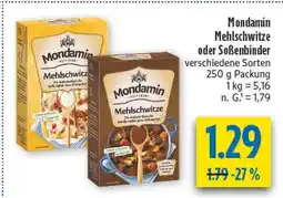 diska Mondamin mehlschwitze Angebot