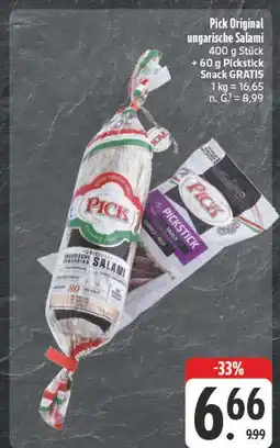 E-Center Pick original ungarische salami Angebot