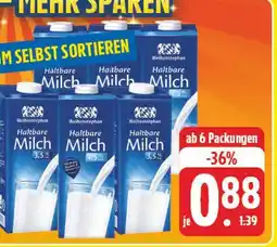 E-Center Weihenstephan milch Angebot