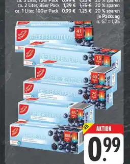 E-Center Gut & günstig gefrierbeutel Angebot