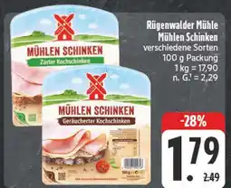 E-Center Rügenwalder mühle mühlen schinken Angebot