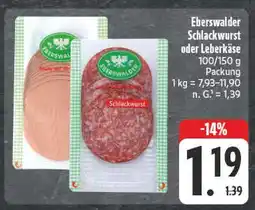 E-Center Eberswalder schlackwurst Angebot