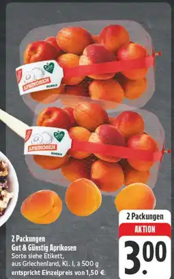 E-Center Gut & günstig aprikosen Angebot