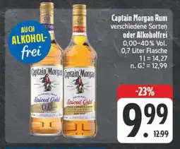 E-Center Captain morgan rum Angebot