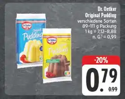 E-Center Dr. oetker original pudding Angebot