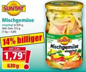 Norma SUNTAT Mischgemüse Angebot