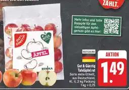 E-Center Gut & günstig tafeläpfel rot Angebot