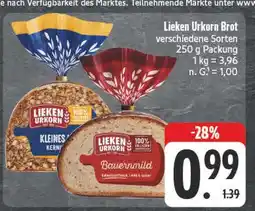 E-Center Lieken urkorn brot Angebot