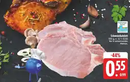 E-Center Schweinekotelett Angebot