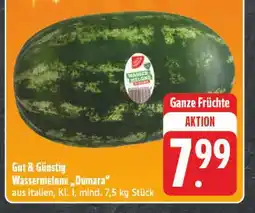 E-Center Gut & günstig wassermelone „dumara“ Angebot