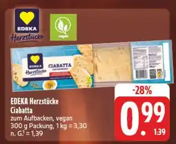 E-Center Edeka herzstücke ciabatta Angebot