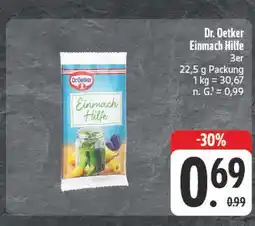 E-Center Dr. oetker einmach hilfe Angebot