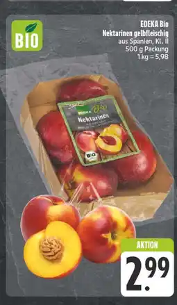 E-Center Edeka bio nektarinen gelbfleischig Angebot