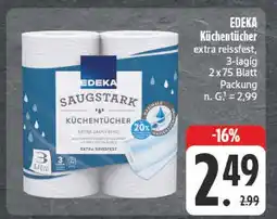 E-Center Edeka küchentücher Angebot