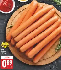 E-Center Von herzen regional wiener würstchen Angebot