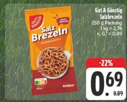 E-Center Gut & günstig salz brezeln Angebot