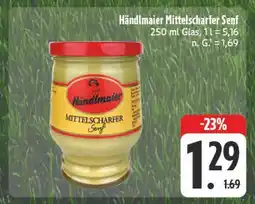 E-Center Händlmaier mittelscharfer senf Angebot