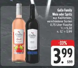 E-Center Gallo family spritz Angebot