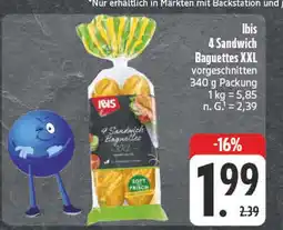 E-Center Ibis 4 sandwich baguettes xxl Angebot