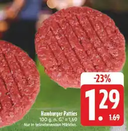 E-Center Hamburger patties Angebot