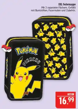Marktkauf Pokémon xxl federmappe Angebot