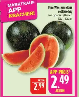 Marktkauf Mini wassermelone Angebot