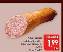 Marktkauf Schlackwurst Angebot