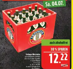 Marktkauf Erdinger weissbräu Angebot