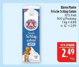 Marktkauf Bären marke frische schlag-sahne Angebot