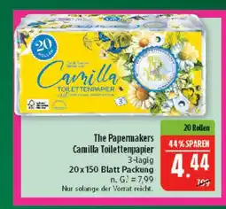 Marktkauf The papermakers camilla toilettenpapier Angebot