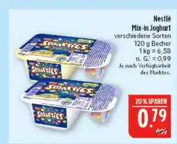 Marktkauf Nestlé mix-in joghurt Angebot