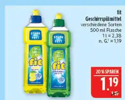 Marktkauf Fit geschirrspülmittel Angebot
