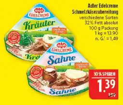 Marktkauf Adler edelcreme kräuter Angebot