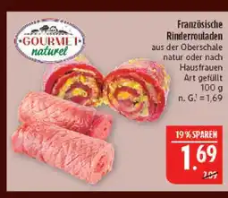 Marktkauf Gourmet naturel französische rinderrouladen Angebot