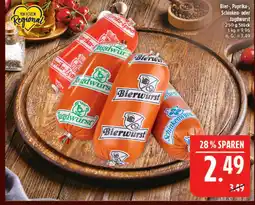Marktkauf Bierwurst Angebot