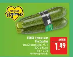 Marktkauf Edeka heimatliebe bio zucchini Angebot