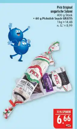 Marktkauf Pick original ungarische salami Angebot