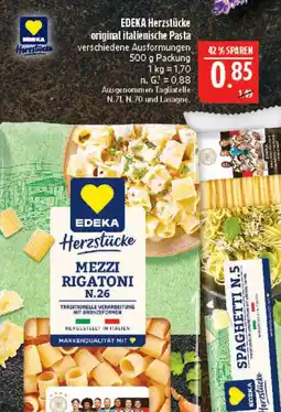 Marktkauf Edeka herzstücke original italienische pasta Angebot