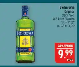 Marktkauf Becherovka original Angebot