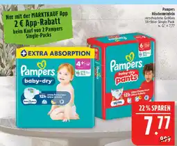 Marktkauf Pampers höschenwindeln Angebot