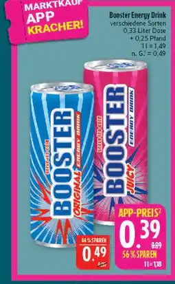 Marktkauf Booster energy drink Angebot