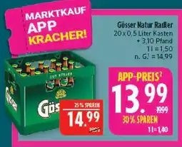 Marktkauf Gösser natur radler Angebot