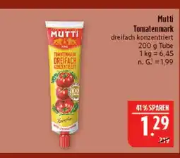 Marktkauf Mutti tomatenmark Angebot